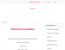 Tablet Screenshot of briannebennettdansation.org